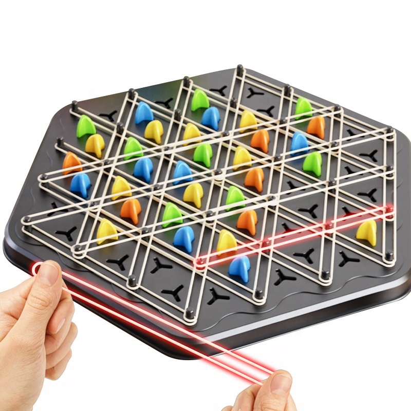 Educational Toy Geometry Chain Chess Puzzle