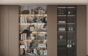 Librería de madera simple moderna, nuevo gabinete de almacenamiento decorativo para uso en el hogar, escuela, hotel o apartamento - Product Image 3