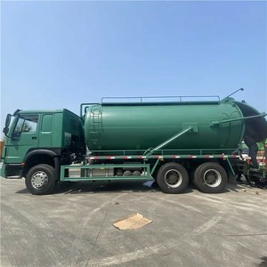 Howo 6x4 Large Vacuum <b>Pump</b> Tank 20CBM Slurry Sludge Sewer Sewage <b>Suction</b> Truck for Sale - Product Image 4
