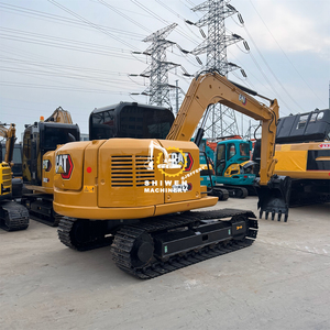 Used 7Ton Caterpillar CAT307E2 Mini Crawler Excavator EPA CE Second Hand Digger Dozer Blade for C2.6 Engine Pump Bearing Gear - Product Image 2