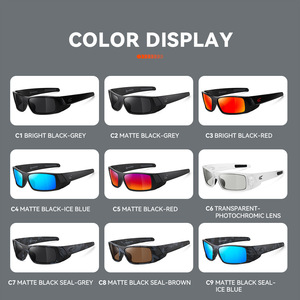 Gafas de Sol Deportivas de Alta Calidad para Pesca al Aire Libre, Montura Completa, Lentes <span class=keywords><strong>Polarizadas</strong></span> Coloridas con Protección UV400, Unisex, para Viajes - Product Image 4