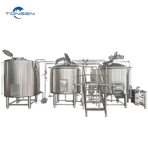 1200 L brewhouse beer making machine industrial beer brewing equipment 1200 L with two vessels wholeset brewhouse system