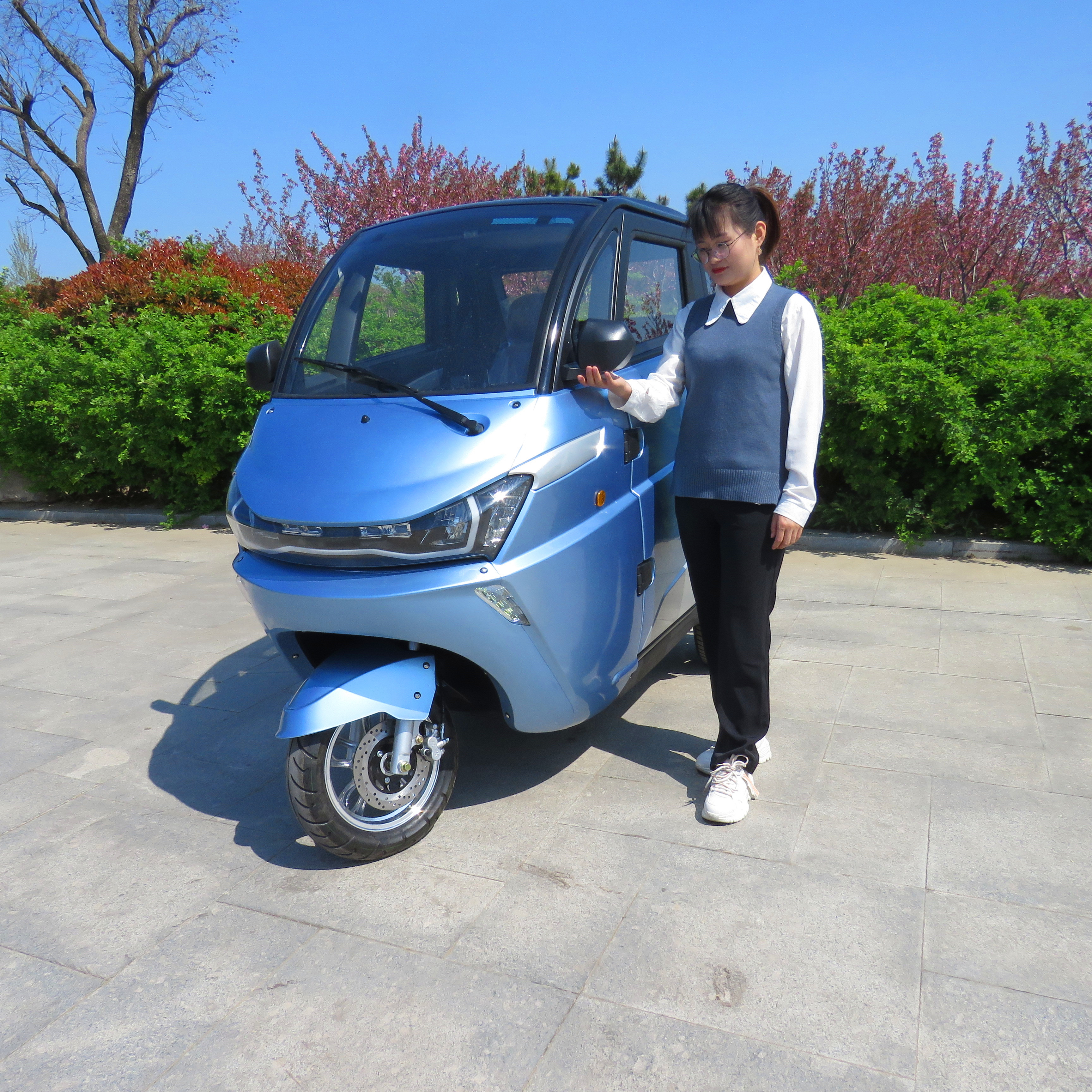 Электрический трехколесный велосипед с EEC Coc