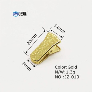 Attaches pour colliers EWANG, pinces léopard, pinces crocodiles, pinces de reliure en papier - Product Image 2