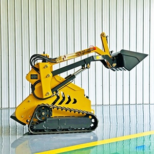 รถตักดินแบบปรับแต่งได้พร้อมถังกวาดหิมะรถปราบดินและถังบด - Product Image 5