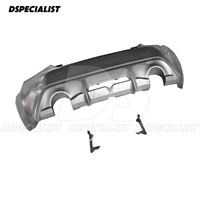 Bumper Belakang Serat Kaca Gaya Dspecialist untuk Toyota GT86 Subaru Brz Body Kit 2017-2019
