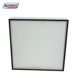 Tùy chỉnh <span class=keywords><strong>mini</strong></span>-<span class=keywords><strong>pleat</strong></span> H13 H14 HEPA ULPA sợi thủy tinh lọc cho HVAC ngành công nghiệp 0.3um 99.99% laminar Flow Hood ffu Nấm - Product Image 2