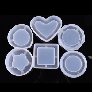 Molde de silicona con forma de superficie de diamante geométrico para plantas suculentas, maceta, Cenicero, portavelas - Product Image 2