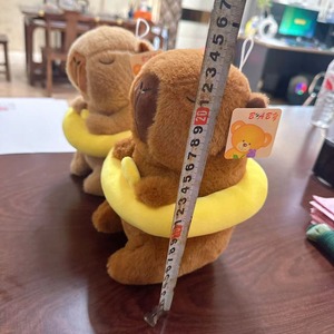 Capibara muñeca Capybara llavero de peluche colgante de juguete lindo chico regalo relleno Capybaras llavero Capibara Peluche Capivara pato <span class=keywords><strong>boya</strong></span> - Product Image 3