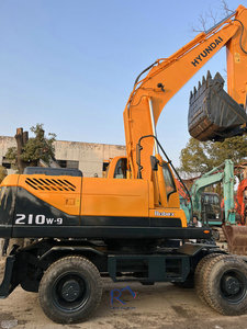 รถขุดล้อยางฮุนได รุ่น 210W-9 ขนาด 21 ตัน มือสอง นำเข้าจากเกาหลี ใช้งานมาแล้ว 500-900 ชั่วโมง - Product Image 1