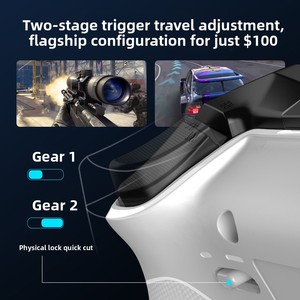 LaySida PXN P5 PRO <span class=keywords><strong>Shadow</strong></span> Kabelloser 2,4G-Spielcontroller für PC <span class=keywords><strong>Steam</strong></span> für Android ABS-Material Hergestellt in China - Product Image 4