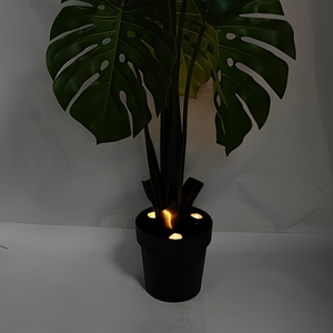 <span class=keywords><strong>Bambou</strong></span> <span class=keywords><strong>artificiel</strong></span> en PE de haute qualité, épais, pour la décoration intérieure, les fêtes, les mariages, Noël, Halloween - Product Image 4