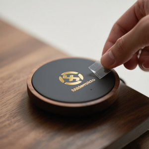 Individuelles Metall-Transfer-Etikett mit Abziehfolie, 3D-geprägtes Logo-Abziehbild, Gold-Silber-Nickel-Finish, selbstklebender Vinyl-Metall-Aufkleber-Design - Product Image 6