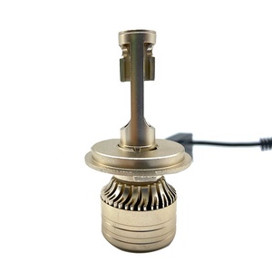หลอดไฟหน้า LED ADT Golden Aluminum P1A 8000LM 6500K Xenon White สำหรับไฟสูงและไฟต่ำ H4 9003 HB2 - Product Image 4