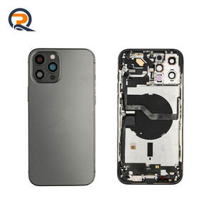 Carcasa trasera de vidrio restaurada original para <span class=keywords><strong>iPhone</strong></span> 14 12 Mini 11 Pro <span class=keywords><strong>XS</strong></span> Max, carcasas de teléfono móvil con respaldo completo - Product Image 3