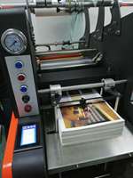 Machine à plastifier A3 multi-styles 390Y entièrement automatique à froid et à chaud avec grand rouleau en acier pour formats de papier A4 A5/A6