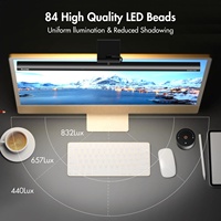 Lumière intelligente pour la maison écran d'ordinateur bureau écran incurvé lampe suspendue jeu gamer barre de lumière LED avec télécommande pour moniteur incurvé