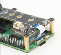 Placa de Desarrollo Raspberry Pi 5 de 8GB PCIe M.2 NVMe con Carcasa Metálica, Enfriador Activo, SSD NVMe de 64GB, Fuente de Alimentación USB C de 27W, Kit Mini PC