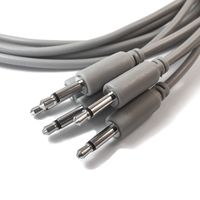 Vente en gros coloré Mini jack DC 3.5mm câble de raccordement mono câble audio mâle à mâle