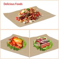 Rouleau de papier sulfurisé Kraft de qualité alimentaire pour barbecue et boucherie, fabriqué à partir de matériaux recyclés