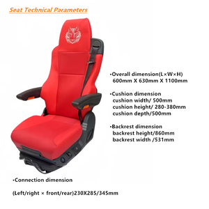 <span class=keywords><strong>Asiento</strong></span> de suspensión neumática de <span class=keywords><strong>tractor</strong></span> de alta calidad de fábrica personalizada para <span class=keywords><strong>asiento</strong></span> de montacargas Caterpillar Grammer <span class=keywords><strong>asiento</strong></span> de conductor Volvo Fh - Product Image 5