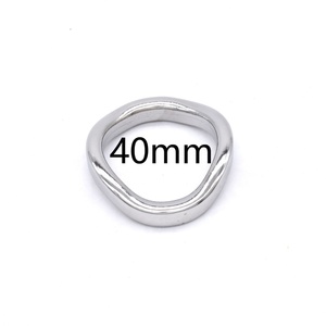 Anillos Metálicos para Pene FRRK, Arnés Curvo para Pene, Cinturón de Castidad Masculino, Dispositivo para Retrasar la Eyaculación, Juguetes Sexuales de Acero para Hombres Adultos - Product Image 3
