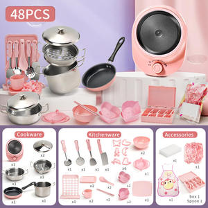 Mini-ensemble de cuisine <span class=keywords><strong>pour</strong></span> enfants, jouets de cuisine préscolaire, jeu de cuisine de qualité alimentaire, jouet d'intérieur <span class=keywords><strong>pour</strong></span> la maison, emballage en boîte de couleur exquise - Product Image 6