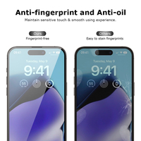 Protecteurs d'écran en verre trempé anti-espion de qualité supérieure pour iPhone 17/16/15/14/13/12/11 Pro Max XR Plus Air