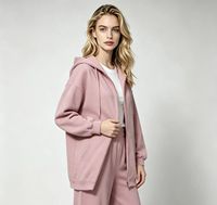 Ensemble décontracté respirant en polyester pour femme, coupe régulière, couleur unie, style européen et américain, collection printemps-automne, vente en gros pour le commerce extérieur