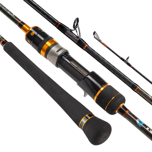 Canne à pêche en carbone robuste <span class=keywords><strong>de</strong></span> 175 cm pour thon, canne <span class=keywords><strong>de</strong></span> bateau monobloc solide pour la pêche en haute mer en eau salée et la pêche au gros gibier - Product Image 1