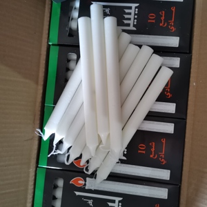 Wholesale <strong>Cheap</strong> Paraffin Wax White <strong>Candles</strong> Manufacturer - Product Image 1
