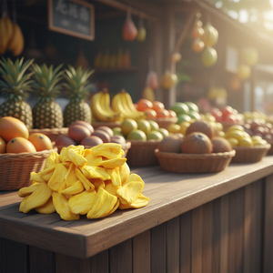 Chips de Jaca Orgánicos Secos de Vietnam, Snack Saludable Crujiente, Venta al por Mayor, Chips de Fruta Natural, Proveedor de Marca Privada OEM - Product Image 3