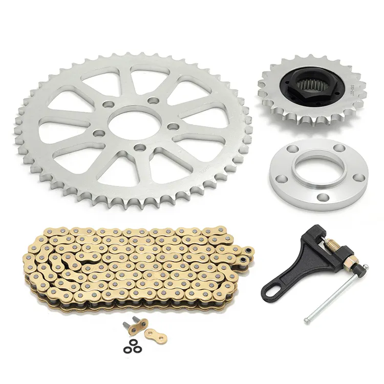 Chain Drive Conversion Kit Front Rear Motorcycle Sprocket for Harley Davidson Sportster XL XLH883 XL1200