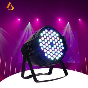 Luces LED Par para DJ de Bajo Precio, 54X3W RGBW, Color Único, DMX512, Iluminación para Escenarios - Product Image 1