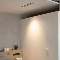Mini spot encastré linéaire 3030, 6000K, aluminium, LED moderne, CRI élevé, dimmable, IP40, angle de faisceau 120°, UGR 10-19, haute efficacité
