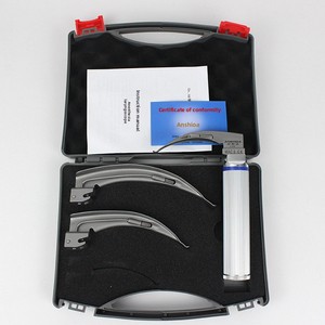 Laringoscopios de Acero Inoxidable para Niños y Adultos para Anestesia y Cuidados de Emergencia, Equipo de Intubación Traqueal - Product Image 2