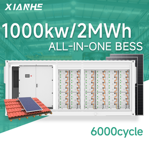 Système de stockage d'énergie conteneurisé BESS 2MWh 40FT, batterie haute tension 314Ah pour centrale solaire avec retour sur investissement rapide et EMS intelligent - Product Image 1