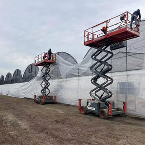 Invernadero agrícola Agrícola <span class=keywords><strong>de</strong></span> policarbonato <span class=keywords><strong>de</strong></span> vidrio con película <span class=keywords><strong>de</strong></span> túnel comercial multitramo con <span class=keywords><strong>semillero</strong></span> para tomate <span class=keywords><strong>fresa</strong></span> - Product Image 5