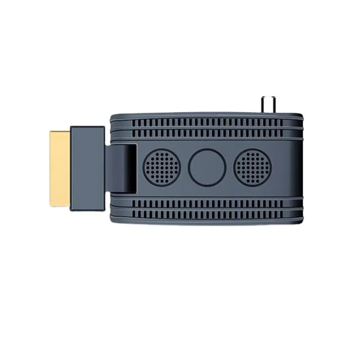 Miniscart аналого-цифровой ТВ Декодер Бесплатная воздуха DVB-T2 мини Scart H.265 Full HD декодер каналов кабельного телевидения компьютерной приставки к телевизору OEM в европейском стиле