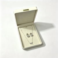 Boîte à bijoux de voyage portable Fandi en cuir PU, petite boîte à bijoux pour organiser les bagues, les boucles d'oreilles, les colliers, pour femmes
