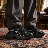Nouvelles chaussures respirantes pour hommes, chaussures de sport pour hommes, tendance et polyvalentes, à semelle épaisse, rehaussantes, décontractées, style running, chaussures de papa