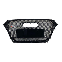 Veidt Convient pour Audi A4L 0913141516, calandre modifiée RS4, quatre roues motrices, nid d'abeilles, face avant, calandre A4L RS4