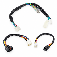 Faisceau de câblage automobile personnalisé avec connecteur multipin, câble isolé en PVC, fil de cuivre pour système électrique de voiture