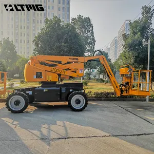 Ltmg trên không làm việc nền tảng tự hành diesel khớp nối boom lift 10m 20m 30m khớp nối boom lift với cummins động cơ