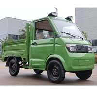 Camionnette électrique 2 places L6e norme européenne, véhicule à énergie nouvelle, 72V 70Ah, batterie plomb-acide, caméra de recul E-Glass