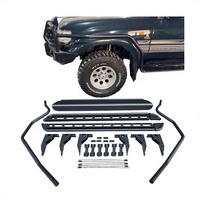 Estribos Laterales Tipo Pedal de Acero para Land Cruiser 75/79 LC79 Pickup 4x4 100% Compatibles
