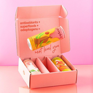 Cajas de Cartón para Envíos por Correo Personalizadas, Ecológicas, con Laminación Mate, Color Rosa, para Suscripciones y Regalos - Product Image 4