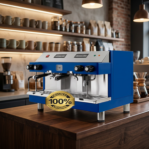 เครื่องชงกาแฟเอสเพรสโซ่เชิงพาณิชย์ OEM สีน้ำเงิน 220V กึ่งอัตโนมัติ ระดับมืออาชีพ ตัวเครื่องสแตนเลส สำหรับร้านกาแฟและบาร์ - Product Image 3