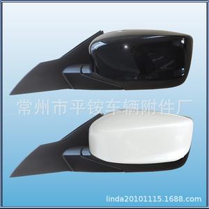 Ensemble de rétroviseurs Honda Accord 76250-T2L-HOIZF Noir ABS Miroir plat Modèle 14-18 - Product Image 2