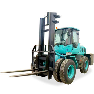 Succsun Profesional 6 <span class=keywords><strong>Ton</strong></span> Diesel Tracción en las cuatro ruedas Todoterreno Carretilla elevadora todo terreno - Product Image 1